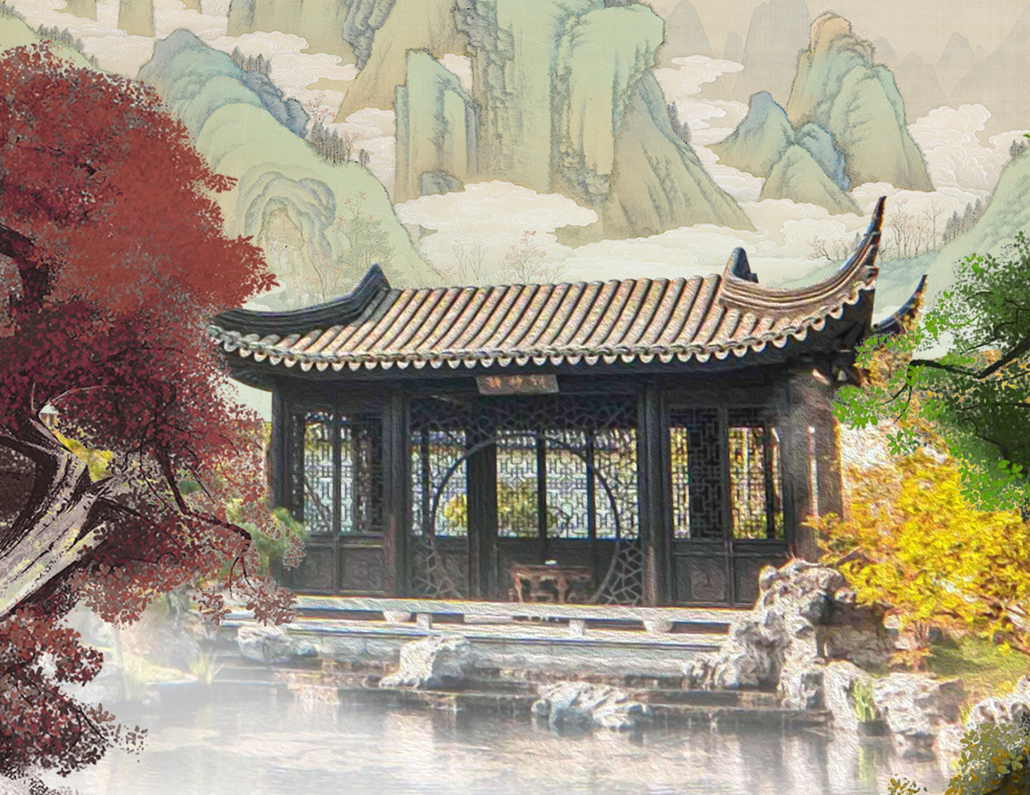 登臨縱目處，好景不覺寒