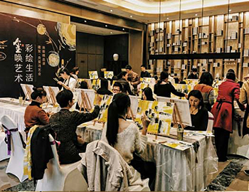 【央璽】“璽喚藝術，彩繪生活” 油畫體驗課圓滿落幕